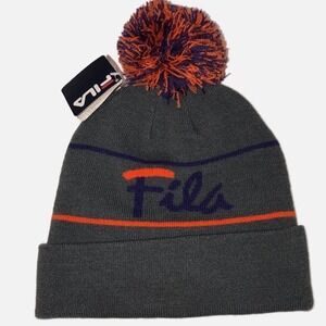 Fila Script Cuff Beanie Knit Hat